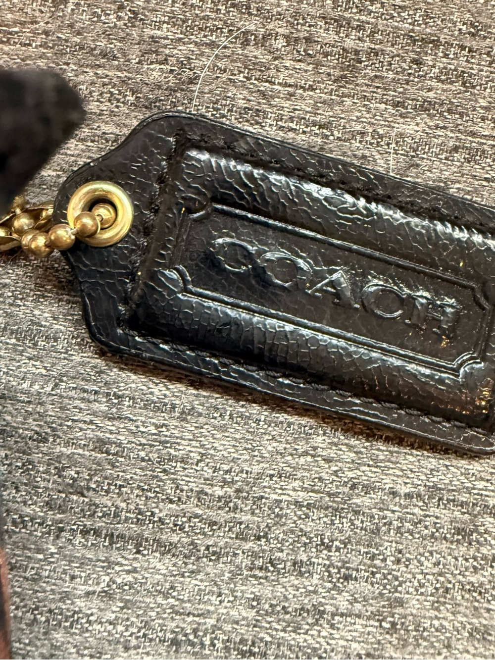 COACH Leopard Print Crossbody Bag in Brown and Teal - Picture 3 of 10